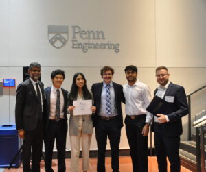 Team StablEyes poses with Dean Vijay Kumar.